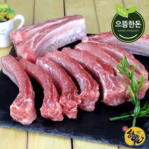 [으뜸한돈] 국내산 한돈 등갈비 500g 냉동, 1개