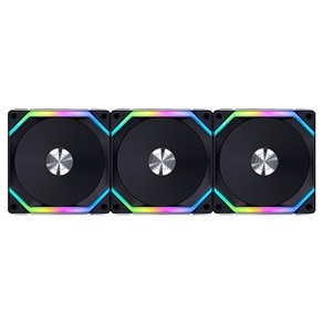 LIAN LI UNI FAN SL120 V2 BLACK (3팩/Contolle), 3개