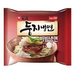 오티마트 농심 둥지 비빔냉면 162g 32봉지, 32개