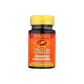 BioAstin Hawaiian Astaxanthin 12 MG 25 CAPS By Nutrex Hawaii 761535