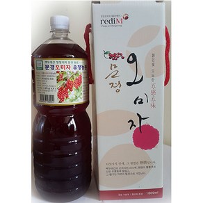 문경오미자 유정농원 오미자청원액 1800ml