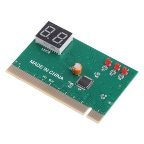 PCI LPC 다용도 진단 카드 Post LED 인디케이터 PC 디버그 분석기 지원 USB PCI 미니 PCI LPC 버스 인터페이스, 0 Black