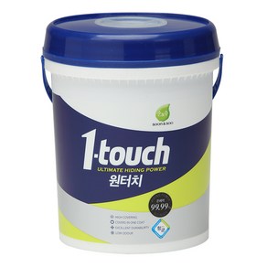 노루페인트 친환경 내부용 수성페인트 순앤수 원터치 3L 무광