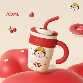 산리오 캐릭터 키티 멜로디 시나모롤 대용량 빨대 텀블러 리유저블컵 700ml 1200ml