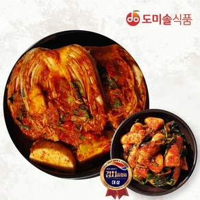 (m)도미솔 박미희 사랑채포기김치 3 kg+총각김치 2kg, 1개, 5kg