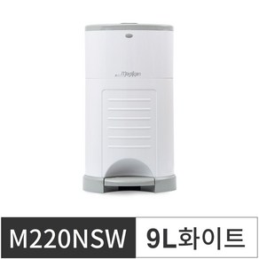 매직캔 9리터기저귀통 리필포함, 01  M220NSW 9L 매직캔기저귀통/화이트