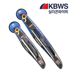 KCW(주) KCW 실리콘와이퍼 KCW 실리콘 와이퍼 2P 350mm+400mm, 1세트