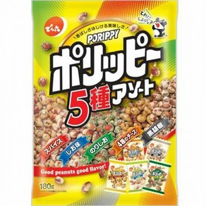 덴로쿠 폴리피 5종 모듬 180g(일본직구), 1개, 180g