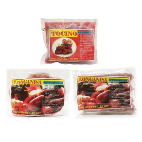 [philmat] TOCINO LONGANISA SKINLESS SET 토시노 롱가니사 스킨레스 3종 1세트, 900g