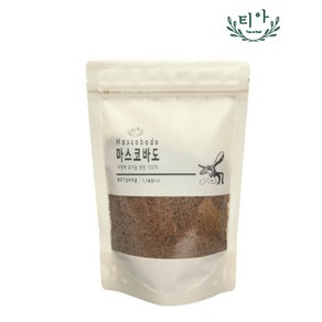 마스코바도 유기농 비정제 설탕, 300g, 1개