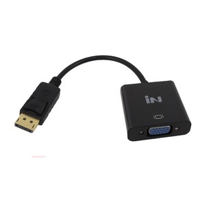 인네트워크 Displayport 1.1 to VGA RGB 컨버터 케이블 IN-DPV15