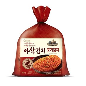 아워홈 국산 손수 담은 아삭 포기김치, 6개, 900g