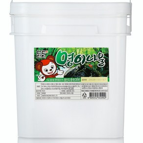 맛사랑식품 반찬단지 명이나물 10kg, 1개