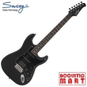 스윙 일렉기타 SWING S-2 SE Matt Black 맷블랙, 1개