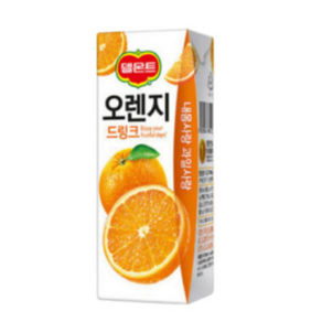 델몬트 코스트코 오렌지 과즙 착즙 주스 쥬스 음료 카페 업소용 오렌지 190ml 24개, 48개