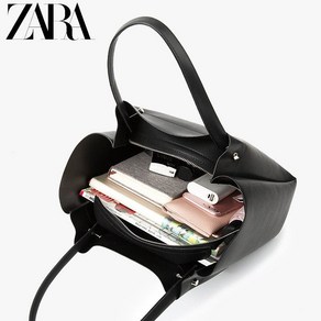 ZARA 보부상백 대학생 대용량 쇼퍼백 숄더백 데일리 여성 가벼운 가방