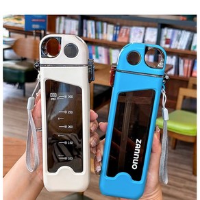 [실버플라워]창의적 물통 헬스용 물통 등산물병 여행용 물병 350ml 008, 1개