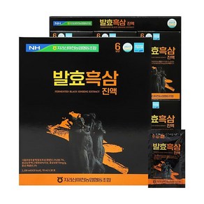 지리산마천농협 발효 흑삼 진액 70ml x 30포