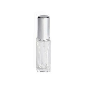 향수유리용기 샘플 사각 실버(스크류타입) 6ml 공병 휴대용