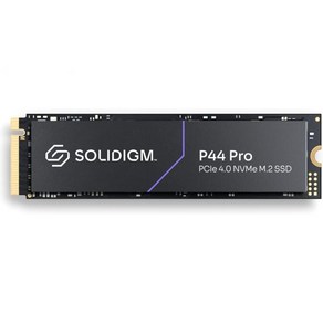 Solidyme Solidigm 내장 SSD P44 Po 읽기 속도 7GB/s최대 고속 NVMe PS5 호환 2TB/ SSDPFKKW020X7X1/A 국내 정규 유통 제품