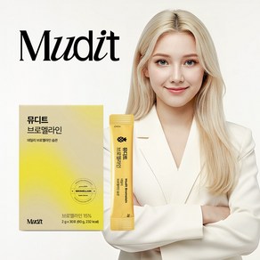 [본사정품] 뮤디트 브로멜라인, 60g, 6개