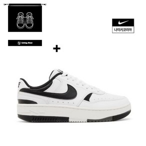 [나이키 정품] PREMIUM NIKE 남여공용 감마포스 깔끔하고 예쁜 키높이 스니커즈 단화 운동화 + Living Door 신발주머니