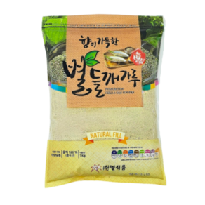 별식품 껍질 벗긴(탈피) 생들깨가루 1kg, 1개