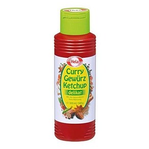 Hela Cuy Gewuz Ketchup Delicate fom Gemany 독일산 헬라 커리 게부르즈 케첩 델리케이트, 299.88g, 1개