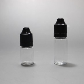 몰드몰 공병 - 5ml 10ml 투명블랙캡 (선택), 1개