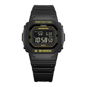 [G-SHOCK] 지샥 오리진 블루투스 터프솔라 블랙 옐로우 포인트 스퀘어 전자 시계 GW-B5600CY-1DRRR