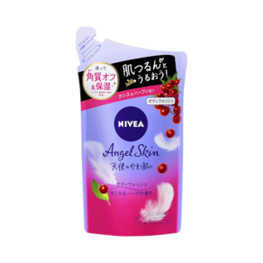 니베아 엔젤스킨 바디워시 카시스 허브향 리필용 360ml, 1개