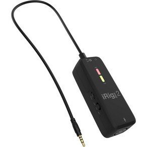 마이크 프리앰프 야외용 부스터 스피커앰프 IK Multimedia iRig Pe 2 mic 어댑터 인터페이스 iPhone iPad Andoid iOS 및 DSLR 카메라용, Analog, 1개