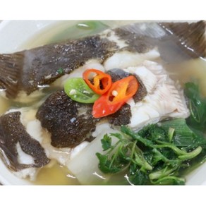 통영 도다리 쑥국 1kg 봄 제철, 도다리1kg+쑥100g × 1개, 1개