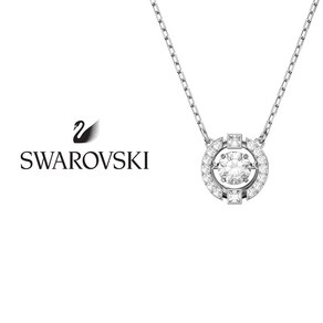 Swarovski 스와로브스키 5286137 Sparkling Dance 댄스 라운드컷 여성 여자 패션 크리스탈 목걸이