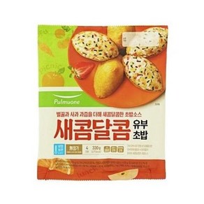 풀무원 새콤달콤 유부초밥 (4인분), 상세 설명 참조, 1개, 330g