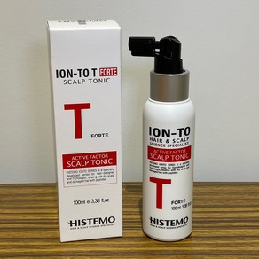 히스테모 이온토T 포르테 150ml /건성두피 /탈모관리토닉 /지루성 /뾰루지 /두피케어 /항균작용, 1개