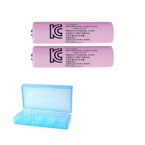 18650 2알(3000mah 2알+2구케이스)