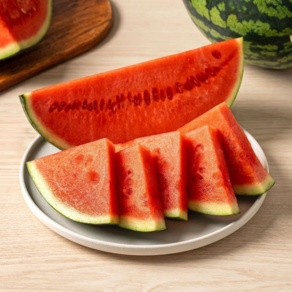 [13bix] 당도선별 고당도 꿀 수박, 1개, 정품 4-5kg 내외