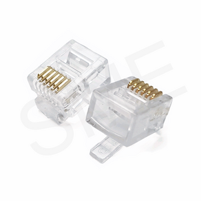 YH6-601 RJ45 PLUG 모듈러잭 6P6C, 1개