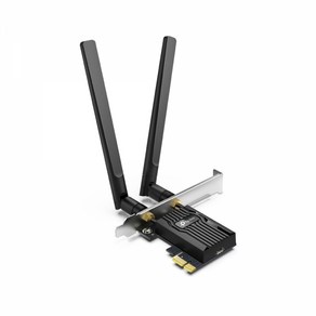 티피링크 AX3000 WiFi 6 블루투스 5.2 PCIe 무선 랜카드, Ache TX55E, 1개