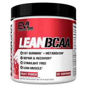 EVLUTIONNUTRITION 린 BCAA 프루트 펀치