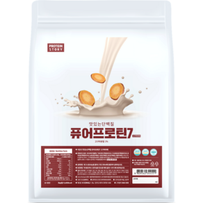 프로틴스토리 포대유청 맛있는 단백질 퓨어프로틴7 3kg 고구마라떼, 1개