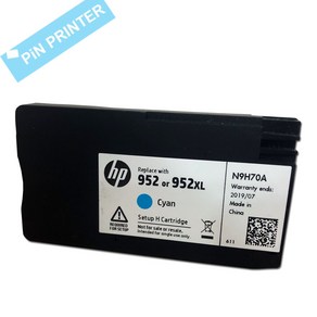 HP 952 정품잉크 카트리지 HP 오피스젯 8210 8216 8218 8715 8710 8720 8730 7720 7740 hp952 정품잉크 호환잉크 번들잉크 셋업잉크 대용량, 1개, 3.파랑잉크