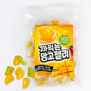 엔터콘 까먹는 망고젤리 개별포장 대용량, 1개, 500g