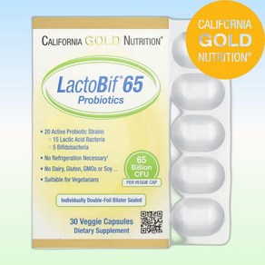CGN 프로바이오틱 650억 CFU 30정 유산균 비피도박테리움 PoBiotics, 1개