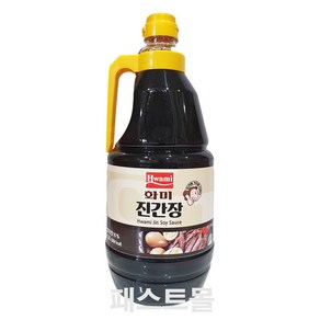 [화미] 진간장, 1개, 1.8L