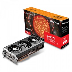 이엠텍 SAPPHIRE 라데온 RX 7800 XT NITRO+ OC D6 16GB 정품 그래픽카드