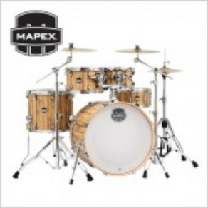 마펙스 드럼 세트 MAPEX MARS 락 5기통 (B22 T10 12 F16 S14) MA529SF 드럼세트 어쿠스틱 드럼, 1개