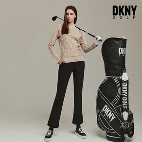 [DKNY GOLF] 스트레치 부츠컷 여성 팬츠 블랙