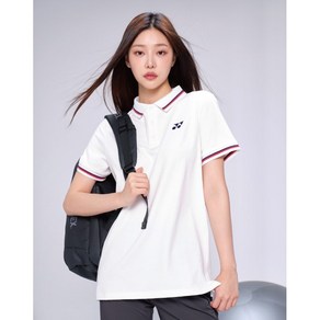 요넥스 티셔츠 2023SS 233TS041U IVORY 남여공용 카라 배드민턴 티셔츠 오남스포츠